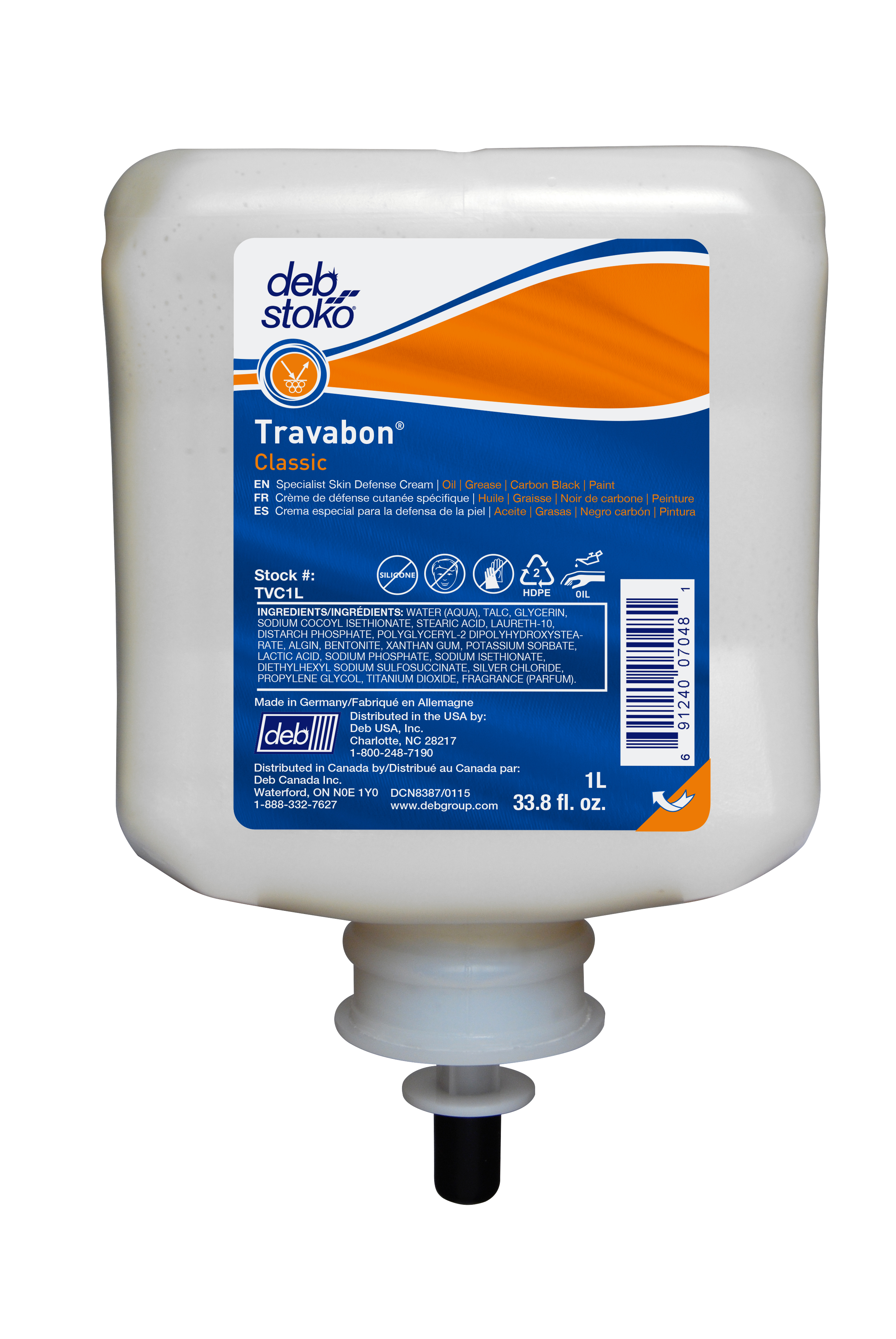 Travabon® Classic 1L Cartridge, 6/case